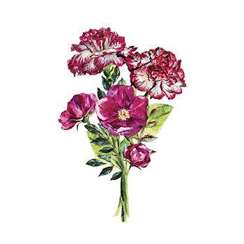 Toppers 3D Faciles Cœurs d'Artisanat - Fleurs