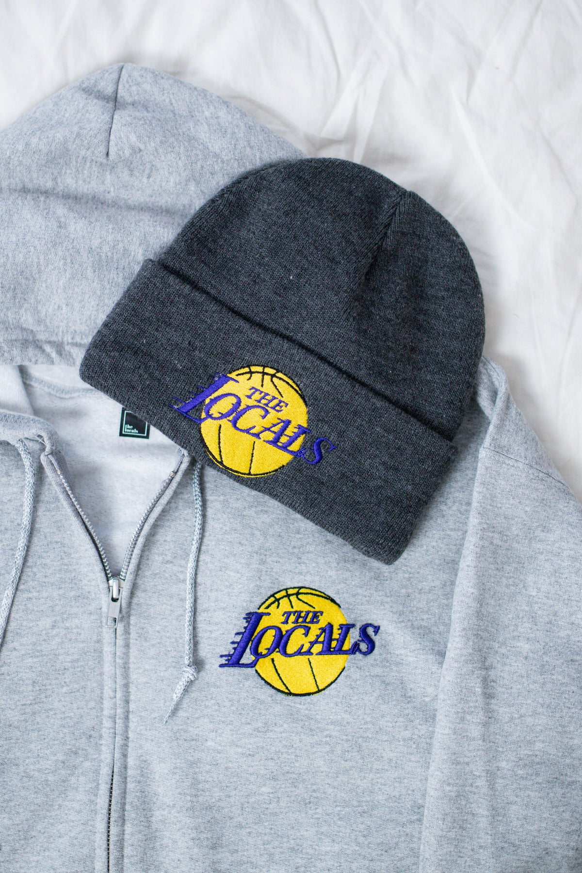 Le sweat à capuche zippé Locals Basketball