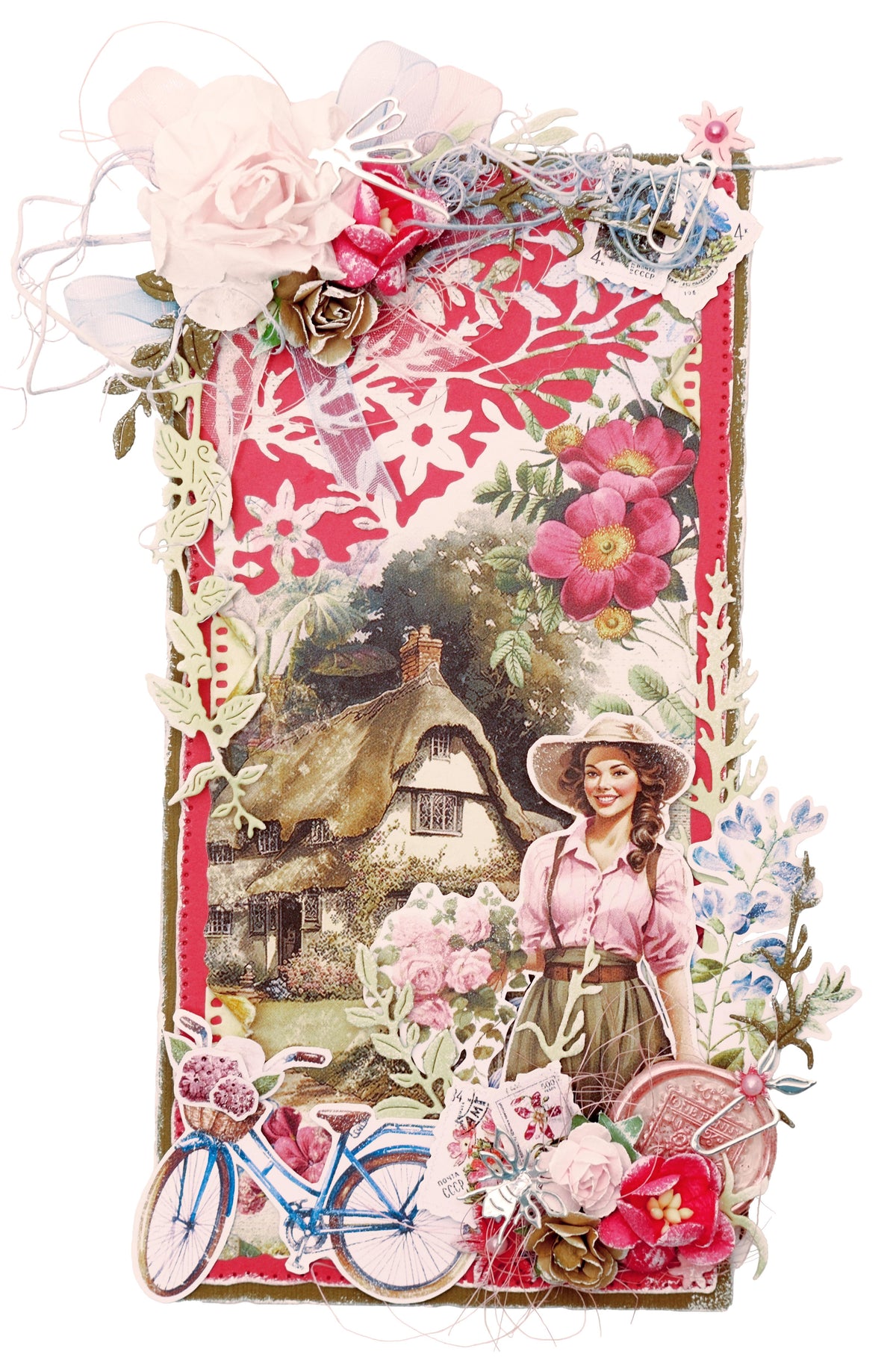 JMA Design Bloc de papier - Motifs de fond Wild & Free - 36 feuilles