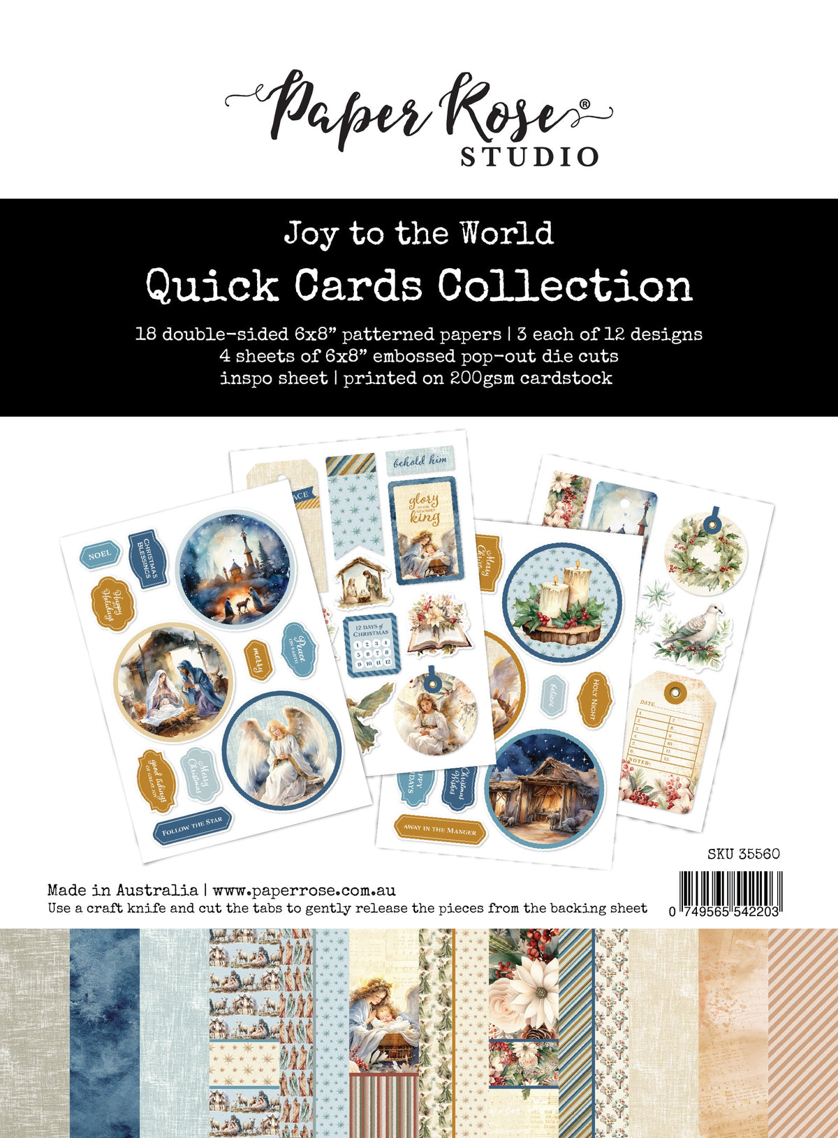 Joy to the World Quick Cards Kit 35560