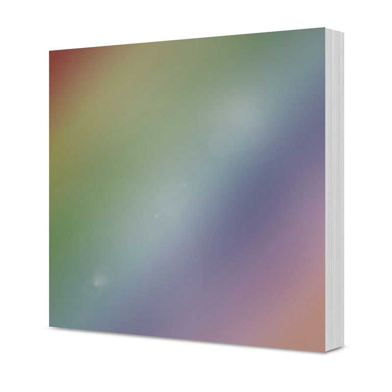 Tapis Mirri - 17,8 cm x 17,8 cm - Arc-en-ciel