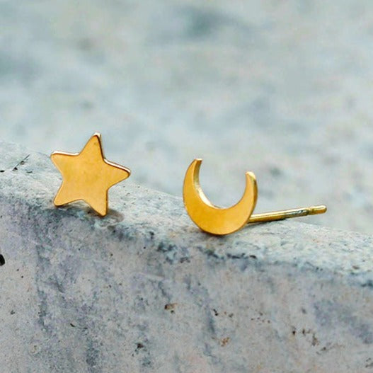 Boucles d'oreilles clous MIDNIGHT