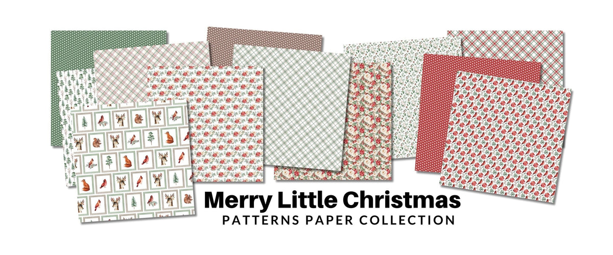 Collection de papiers Merry Little Christmas Patterns 6x6 30552