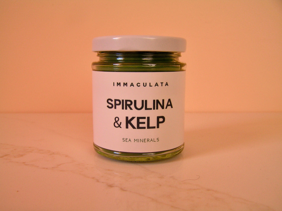 SPIRULINA AND KELP - SEA MINERALS