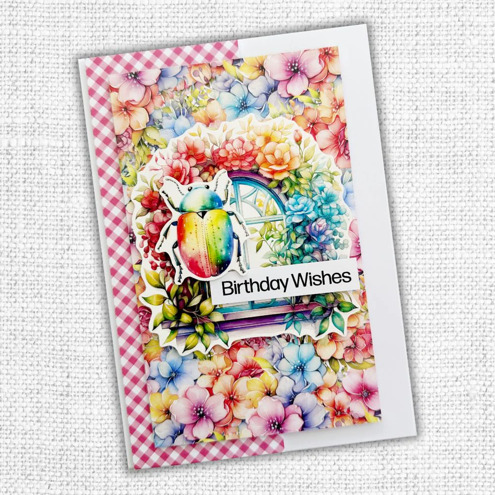Collection de papiers Rainbow Garden 6x6 31503