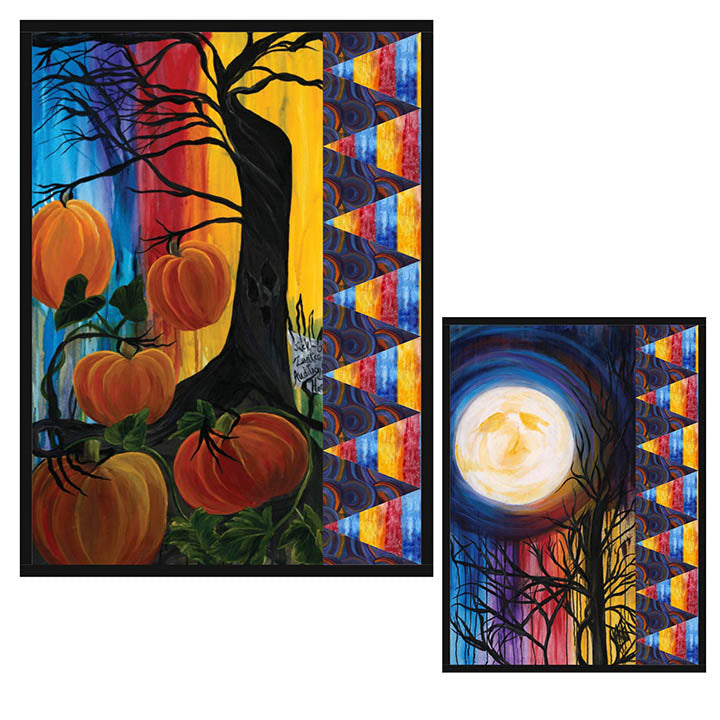 Carving Pumpkins - Harvest Moon Quilt Pattern