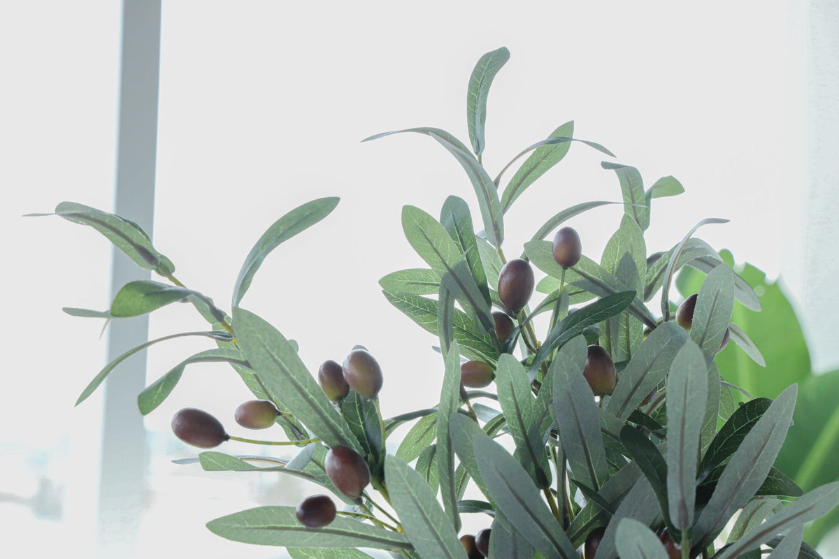 Valley Artificial Olive Stem Bouquet 30'' X 12'' (Set Of 3)