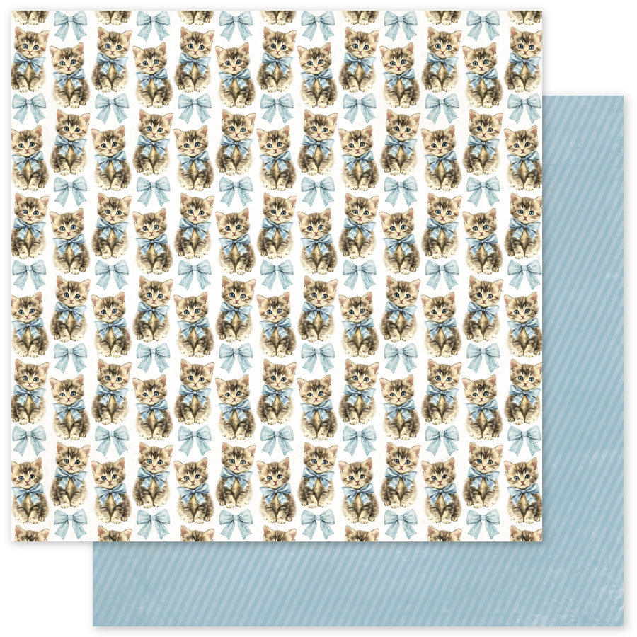 Collection de papiers "Basiques rustiques de printemps" 30x30 cm 34254