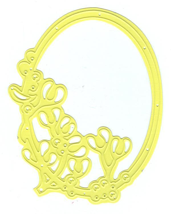 Moule de découpe motif Lene Design - Cadre de Noël