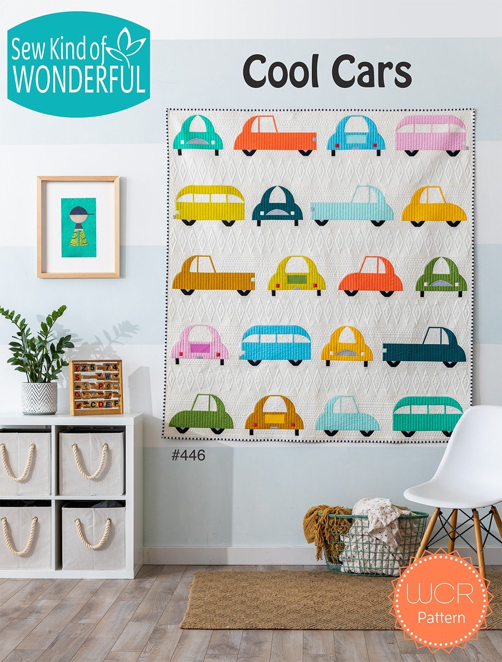 Patron « Cool Cars » de Sew Kind of Wonderful