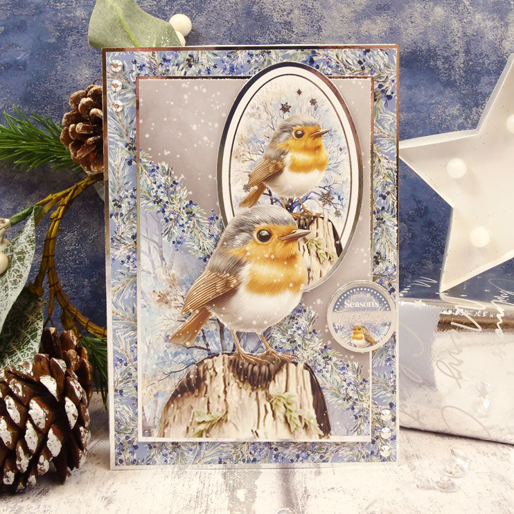 Bloc de papier « Snow Adorable » 8" x 8"