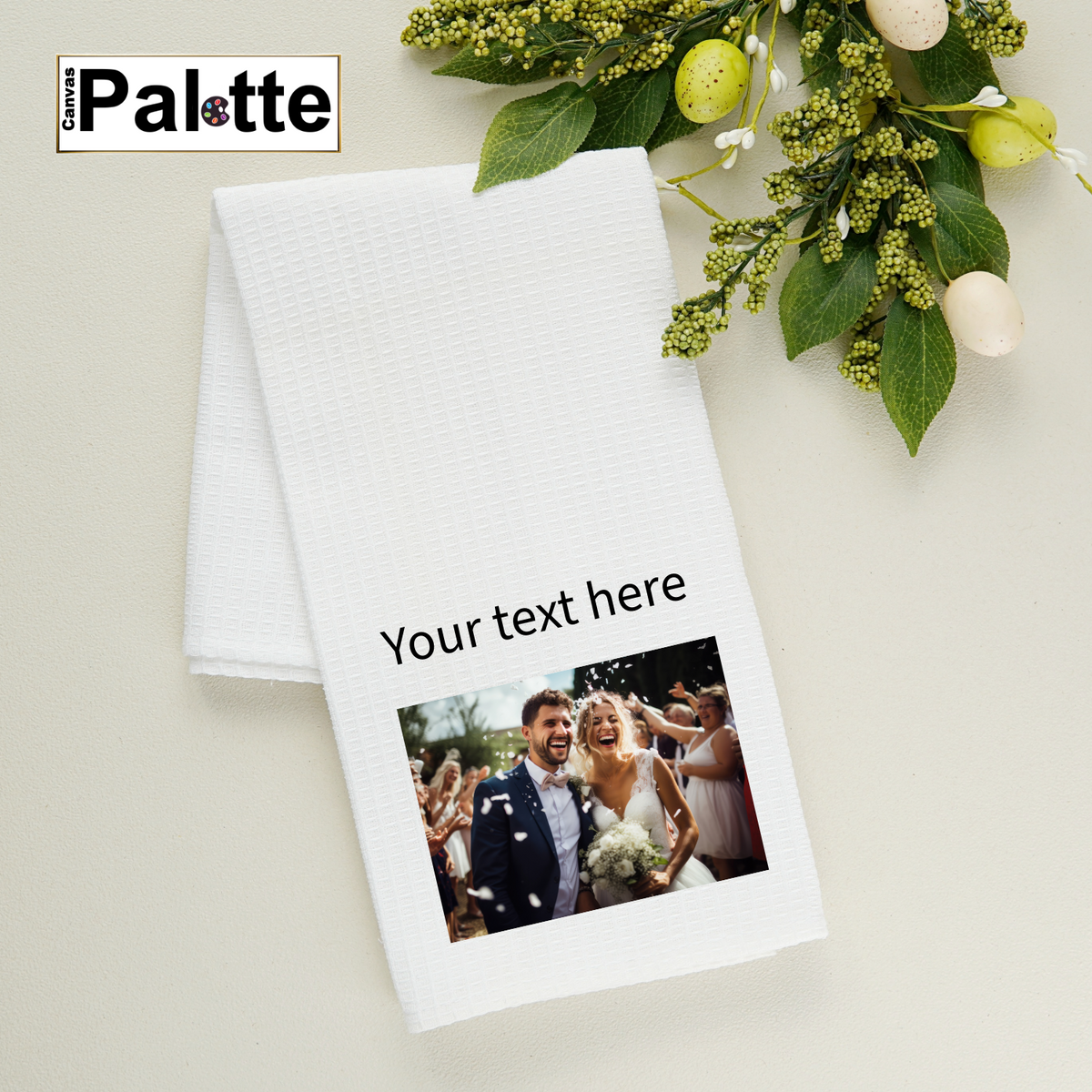 Custom Towels- No Minium order