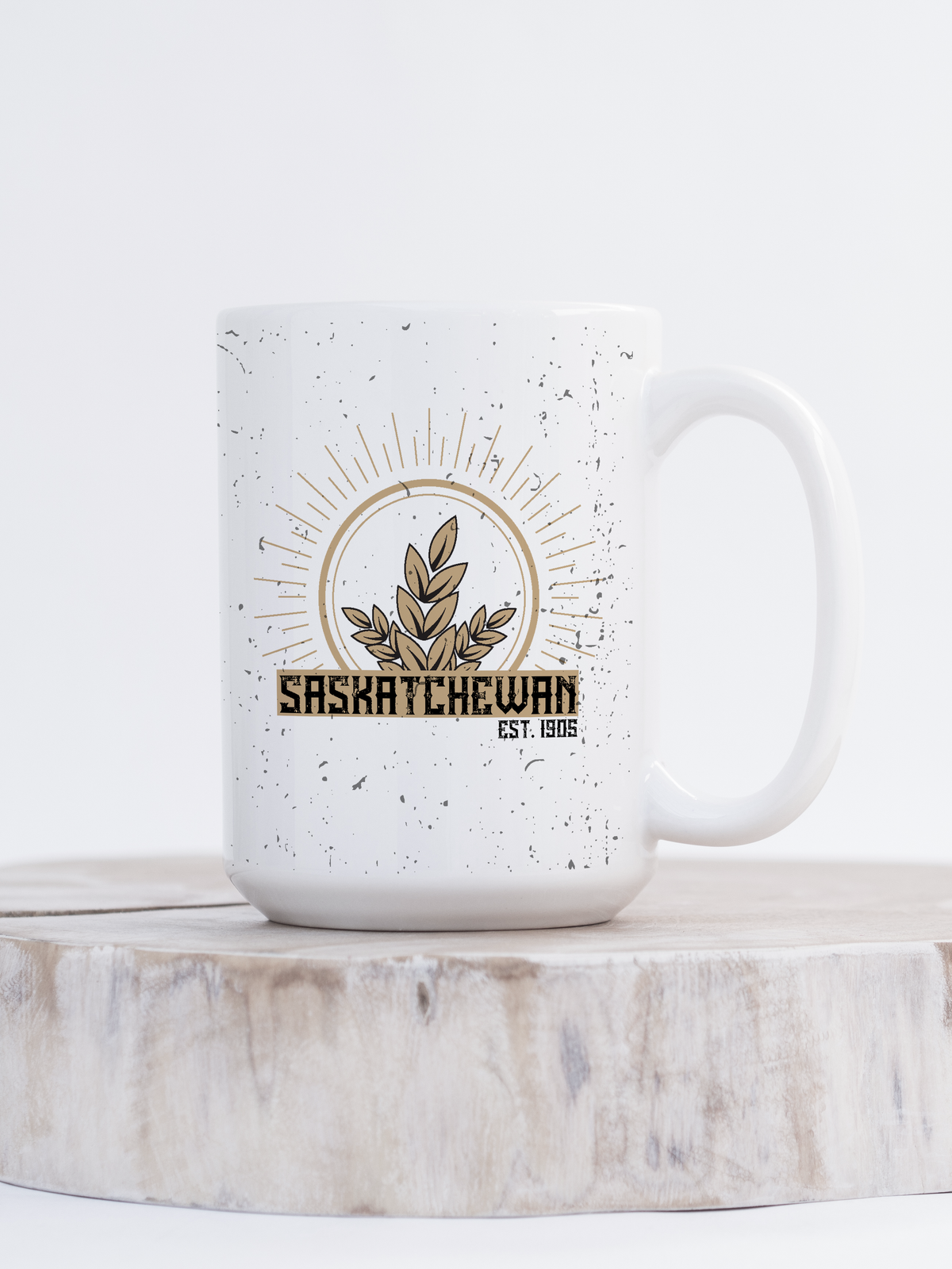 Tasse en céramique Saskatchewan (Fondée en 1905)