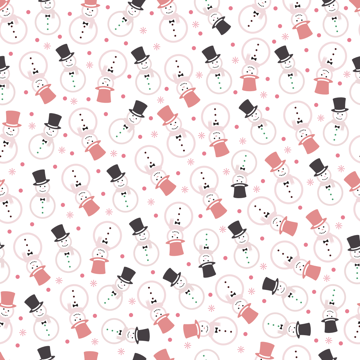 Craft HTV Frosty The Snowman Pattern 2