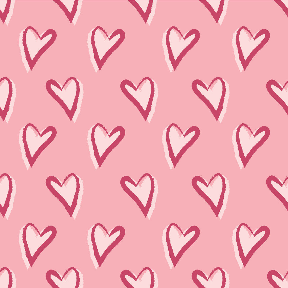 Craft HTV Valentines Hearts Border #1