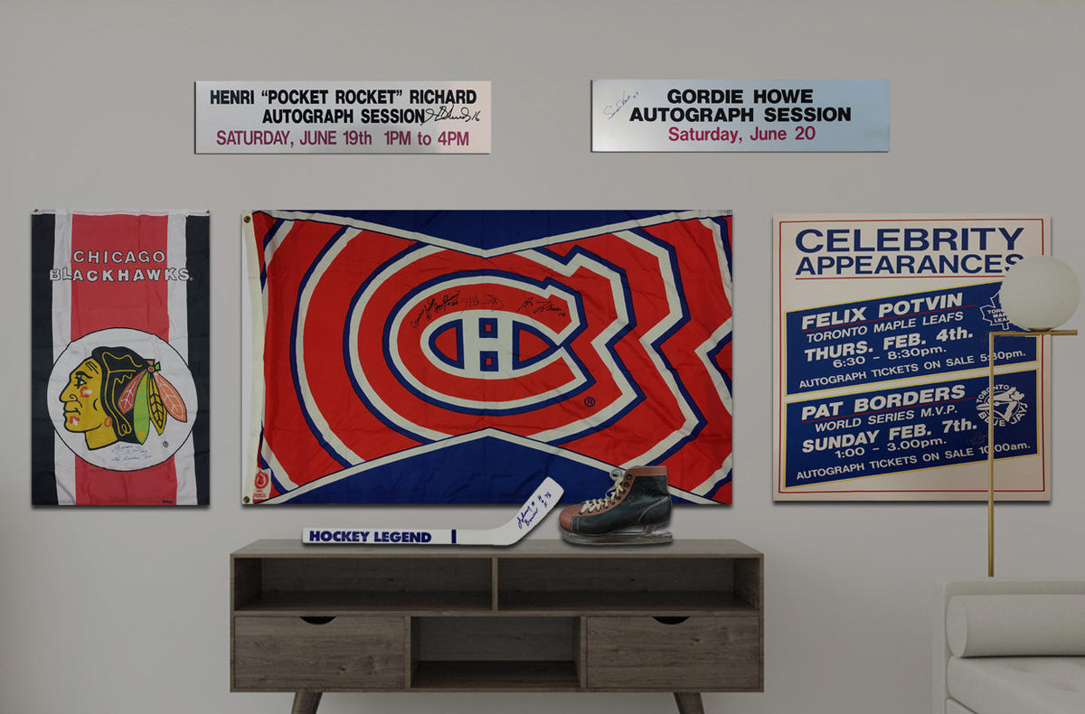 Jean Beliveau Autographed Limited Edition Lithograph
