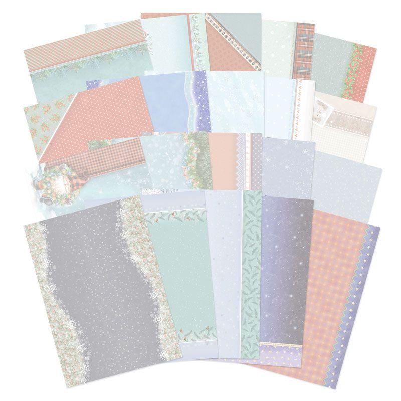 Inserts de cartes de luxe pour des fêtes de fin d'année amusantes