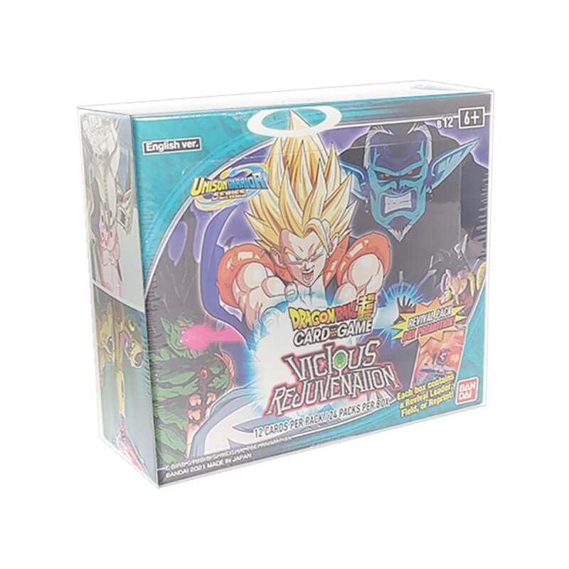 Dragon Ball Super Rise of The Unison Warrior Booster Box - Protection EVORETRO en PET 0.50MM - Lot de 1