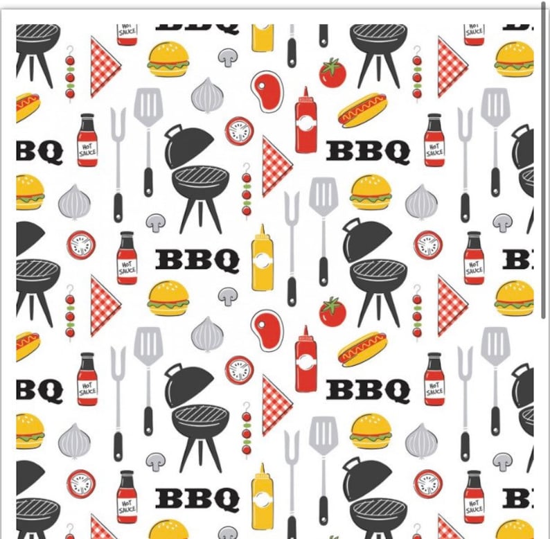 Maître du Grill - Roi du Barbecue par Camelot Fabrics