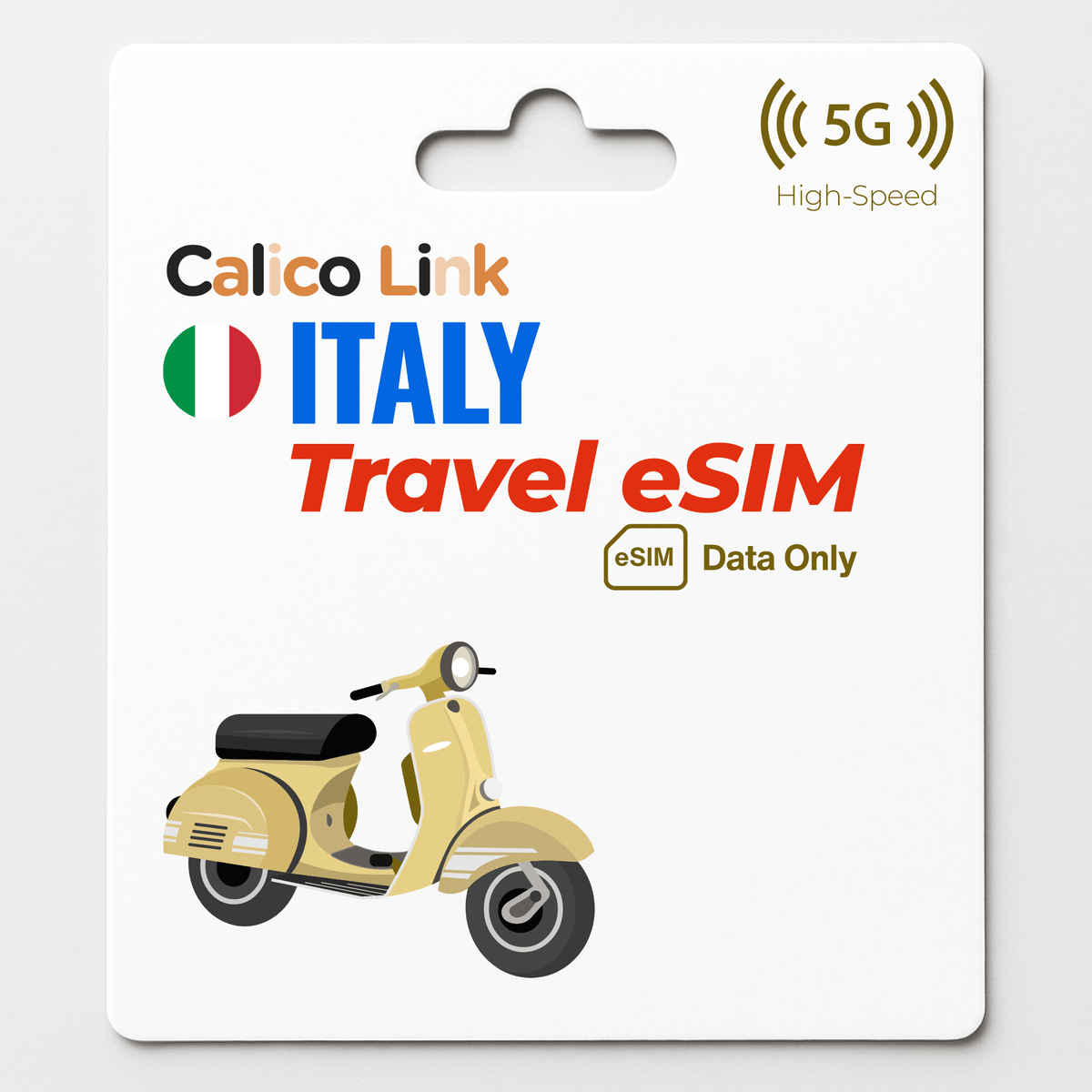 eSIM Voyage Italie Données 5G