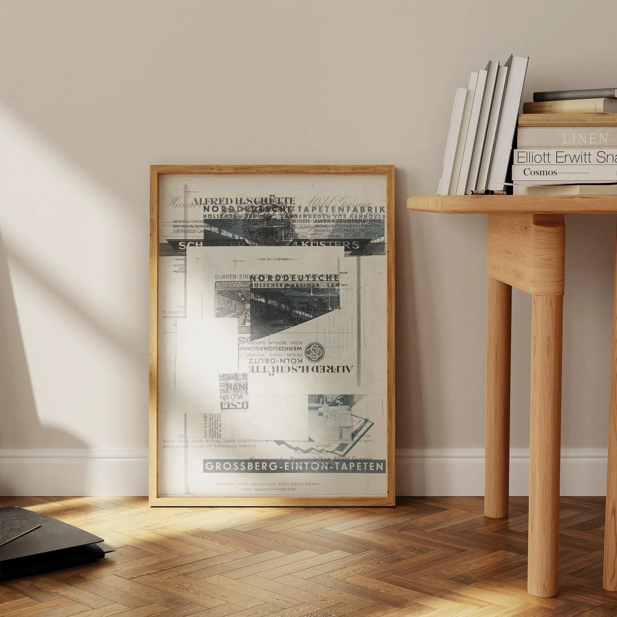 Kurt Schwitters Collage Art Print: Dadaist Constructivist (Framed Available)