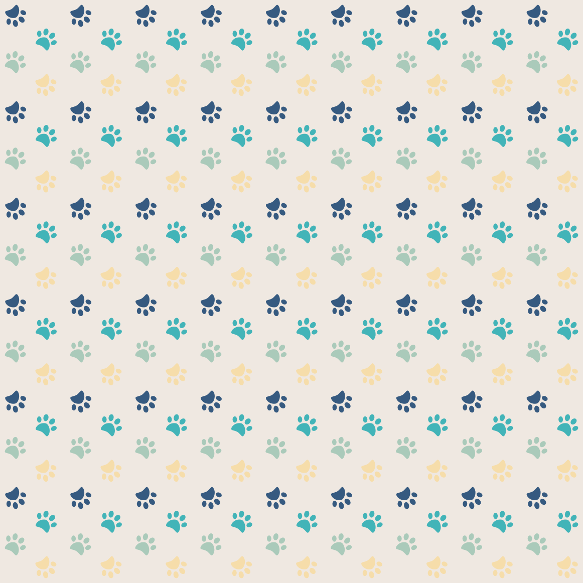 Blue's Clues and Me Paw Prints HTV Vinyl