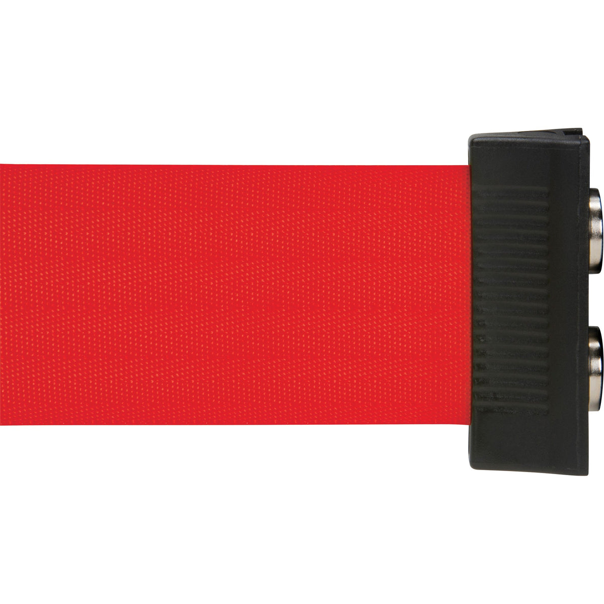 Cassette à ruban magnétique pour poteau de guidage personnalisable, 2,13 m, ruban rouge