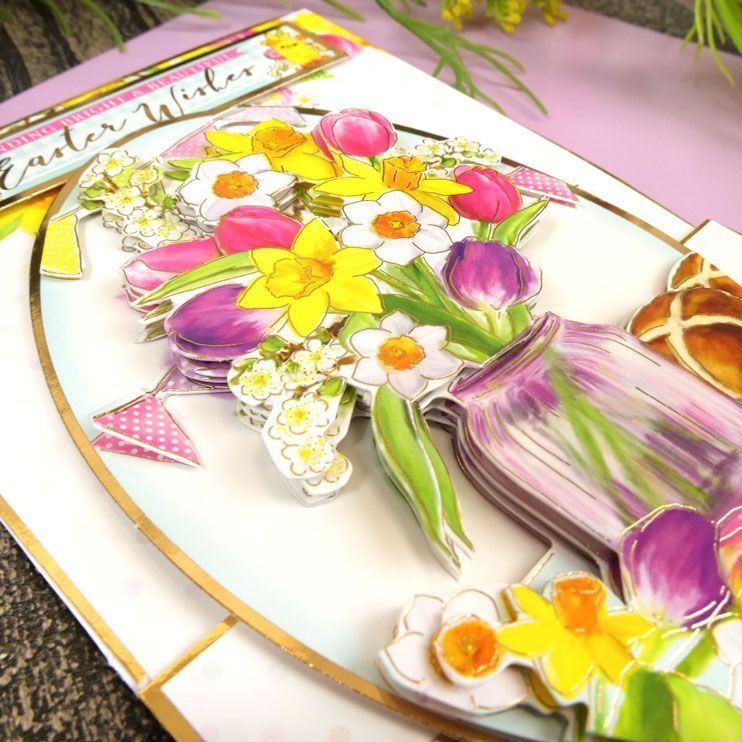 Spring Is In The Air Deco-Large Set - Vœux de Pâques