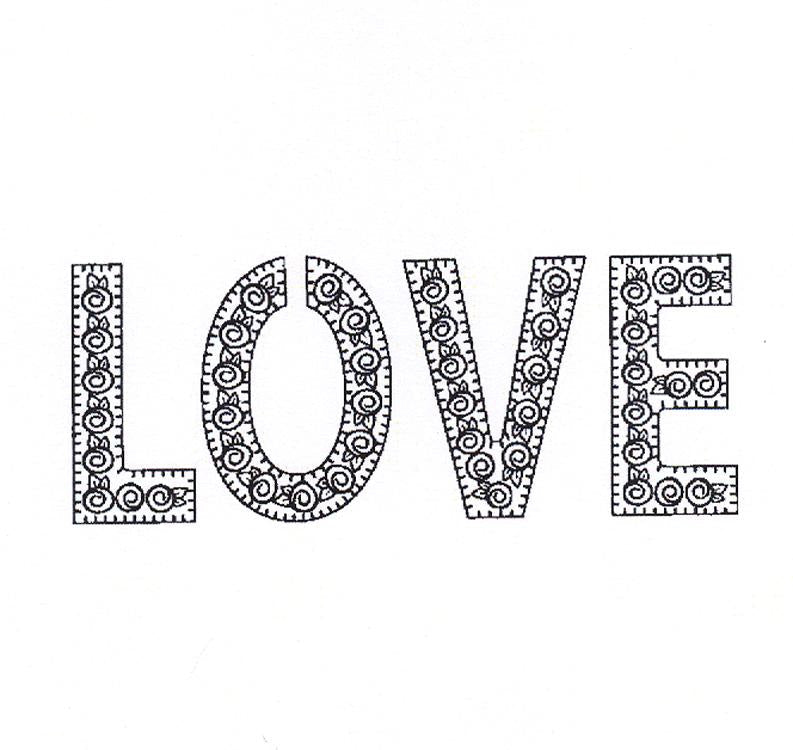 Creative Expressions Stamps - Forever Love