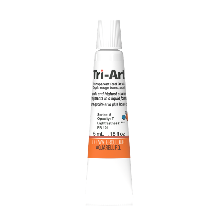 Tri-Art Water Colours - Transparent Red Oxide