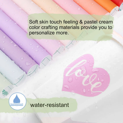 TeckWrap Matte Adhesive Vinyl - Coconut White | Ideal for Art Projects, Decals, and More!
