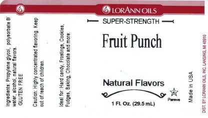 Arôme de punch aux fruits - Arôme super concentré 1 oz, 16 oz, 1 gallon, 5 gallons - Livraison gratuite au Canada pour les commandes de plus de 199 CAD