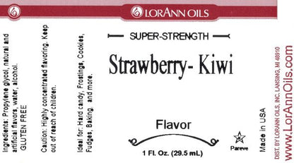 Arôme Fraise-Kiwi – Arôme super concentré 1 oz, 16 oz, 1 gallon, 5 gallons – Livraison gratuite au Canada pour les commandes de plus de 199 CAD
