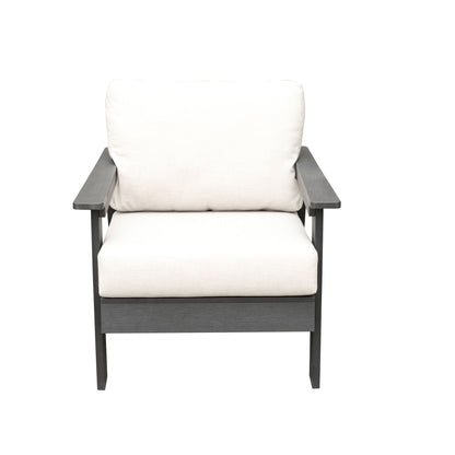 Fauteuil de jardin Hazelnut Polymer avec coussins Sunbrella®