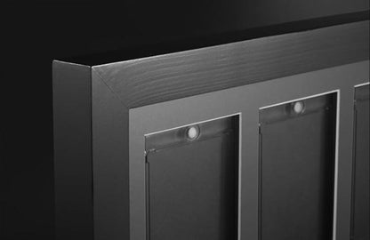 EVORETRO Cadre de présentation en bois pour cartes, support magnétique