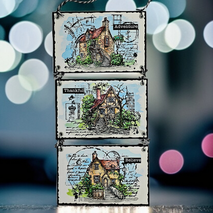 AALL and Create - A6 Stamp Set - Heritage Homes