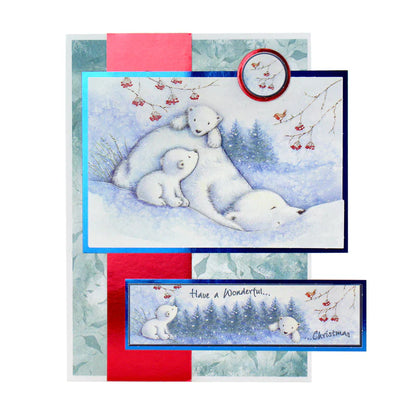 Découpage prédécoupé – Ours polaires (lot de 3)