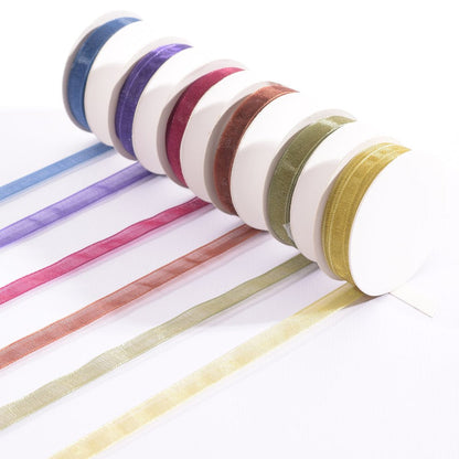 Vaessen Creative Ruban Organza 6 Couleurs 6mmx2m Automne