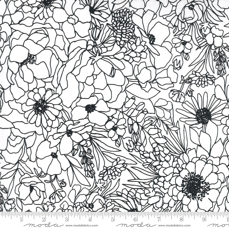 Illustrations par Alli K pour Moda - Modern Florals - Papier