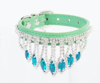 Ocean Royale Dog Collar | Rhinestone Dog Collar