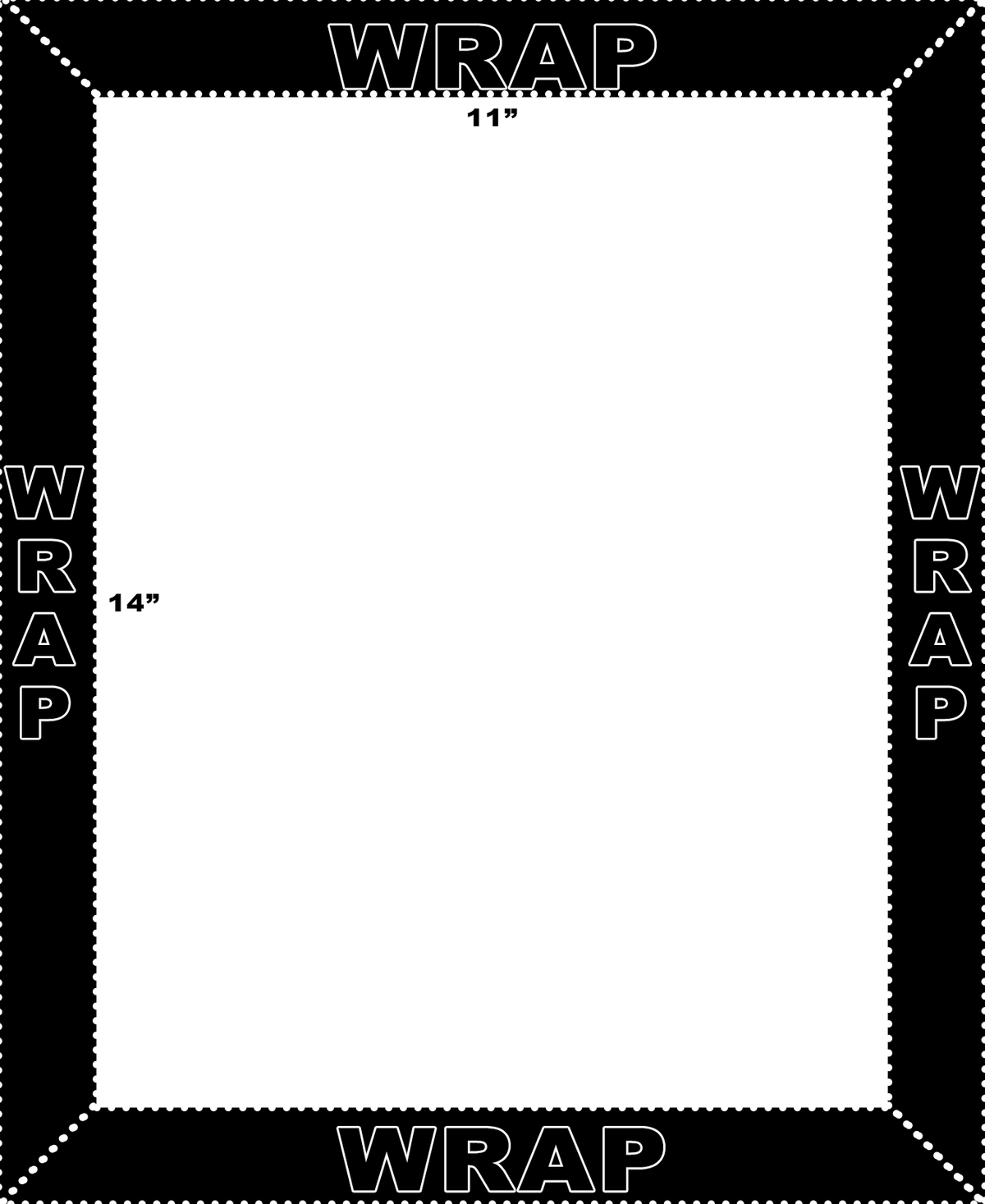 Toile photo portrait