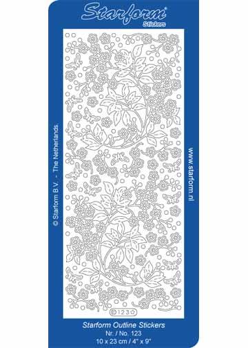 Déco Autocollants - Bouquet de fleurs