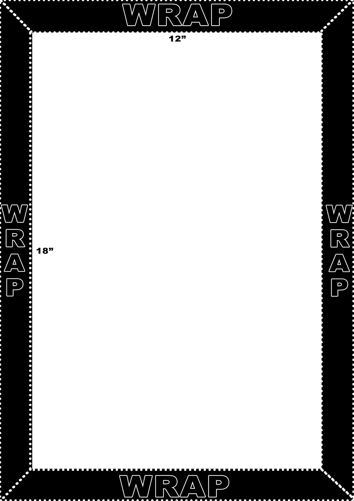 Toile photo portrait