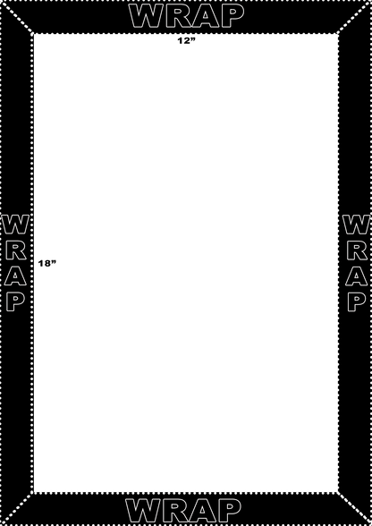Toile photo portrait