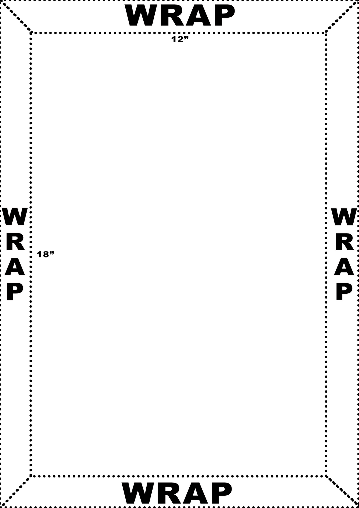 Toile photo portrait
