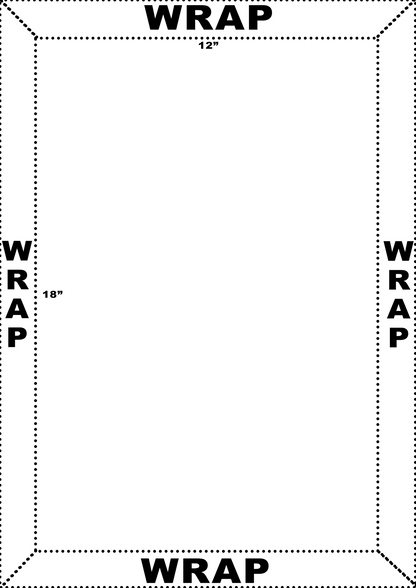 Toile photo portrait