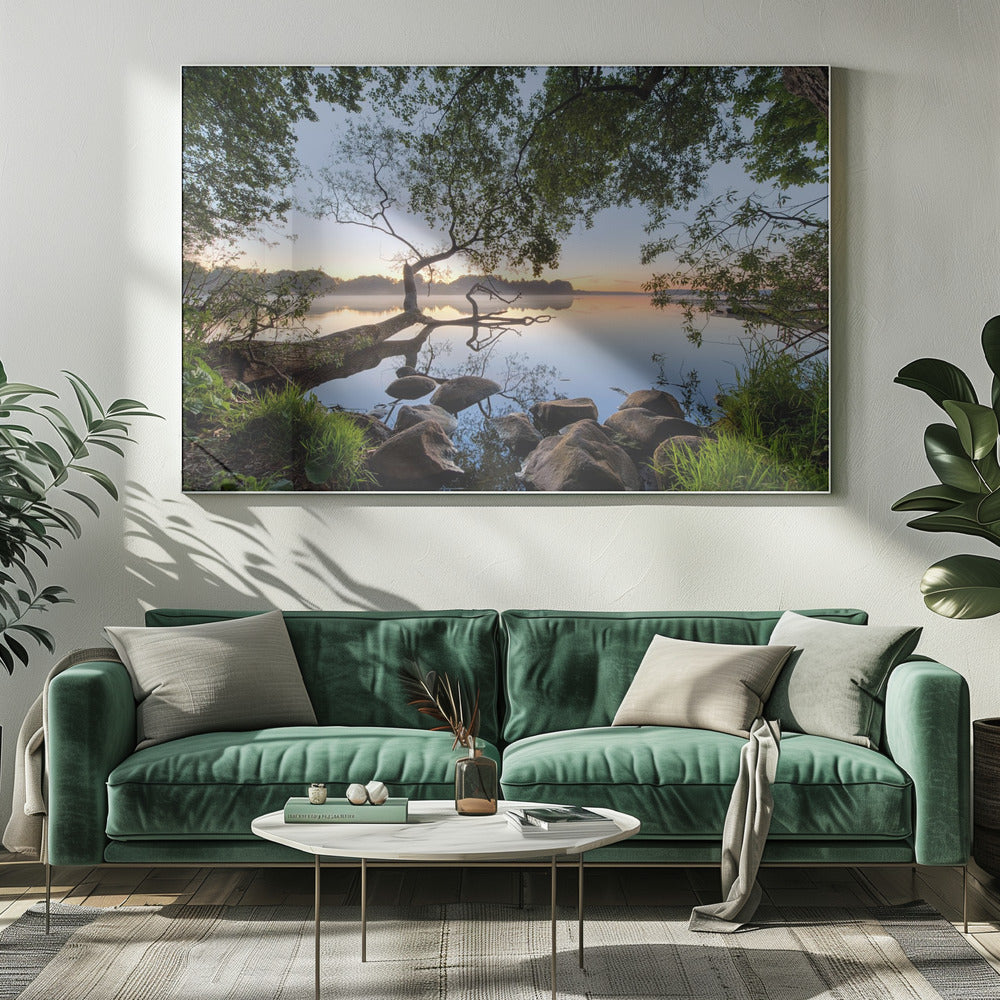 Wall art Lake view