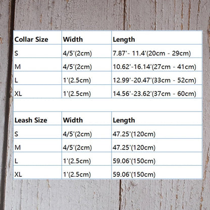 Baby Boo Engraved Dog Collar and Leash Set | Personalized Walking Accessories