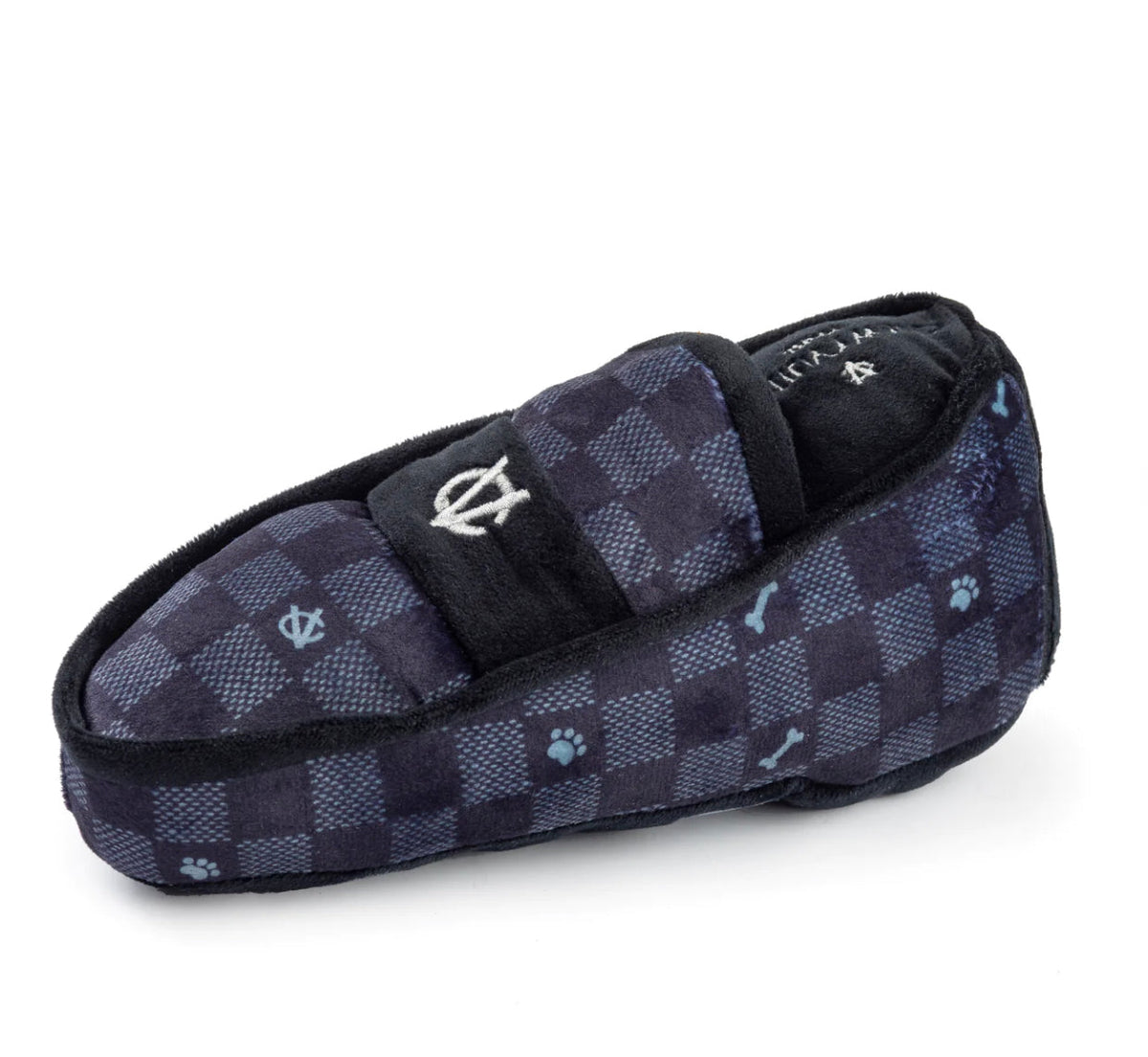 Chewy Vuitawn Shoe Toy – Plush Dog Toy