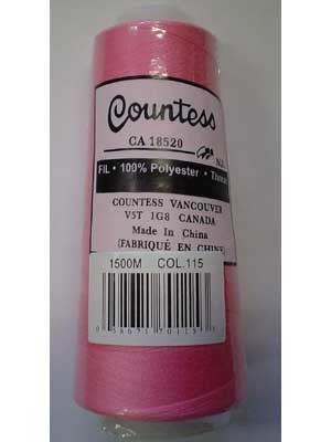 Countess Serger Thread, Polyester, 40/2, 1500M